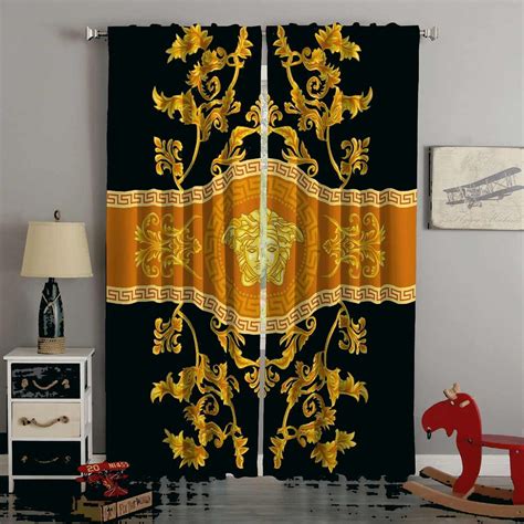 versace curtains fake|versace curtains for living room.